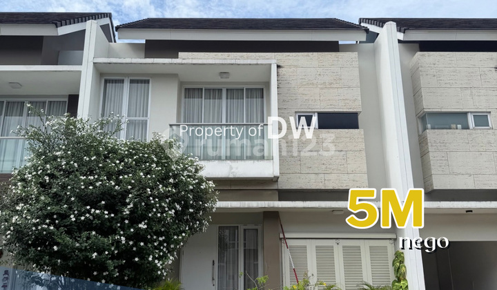 Rumah Bagus Furnished Mewah Cluster Vivaldi Di Gading Serpong