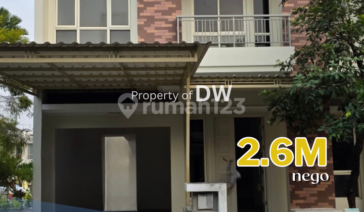 Rumah Cluster Faraday Bagus di Gading Serpong Scientia Garden