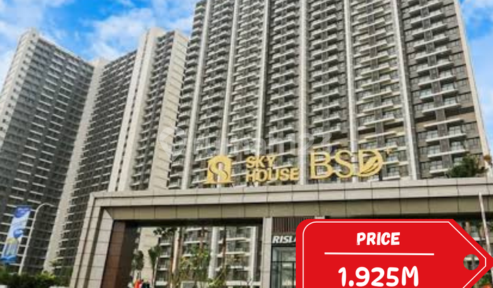 3 Bedroom Furnished Apartment with Good Sky House Bsd