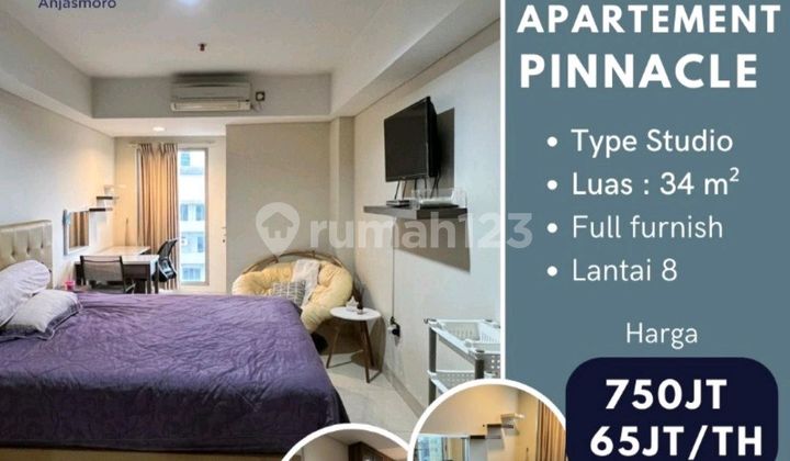 Apartemen Studio Furnished 1