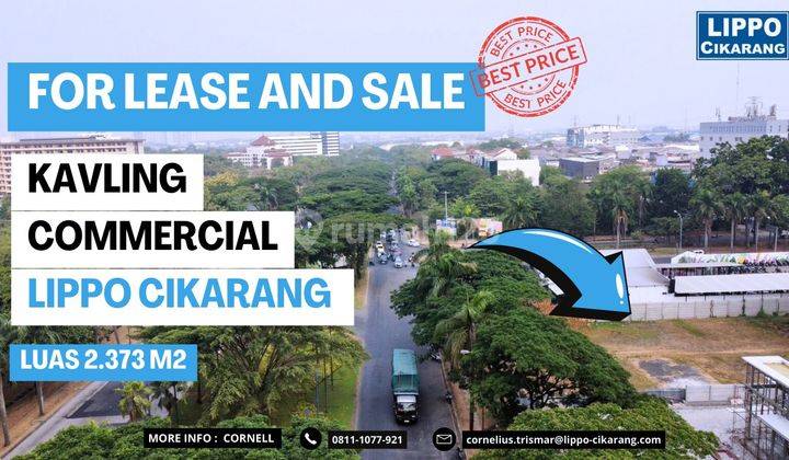 Kavling Komersial Untuk Usaha F b Di Lippo Cikarang 1