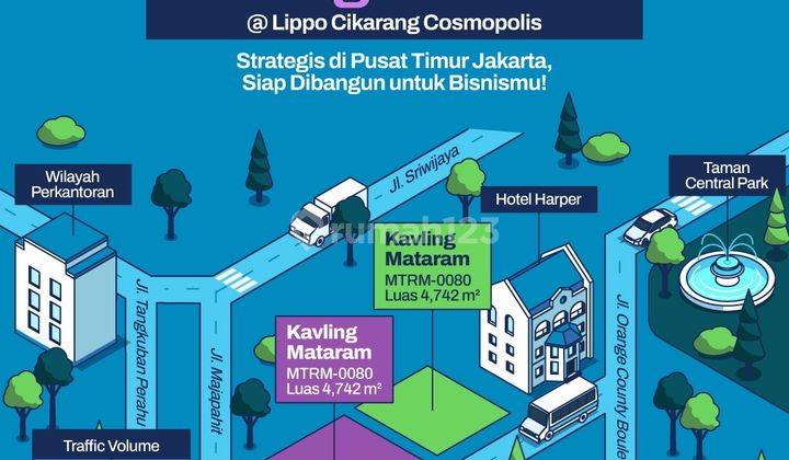 Land For Business At Lippo Cikarang Bekasi 2