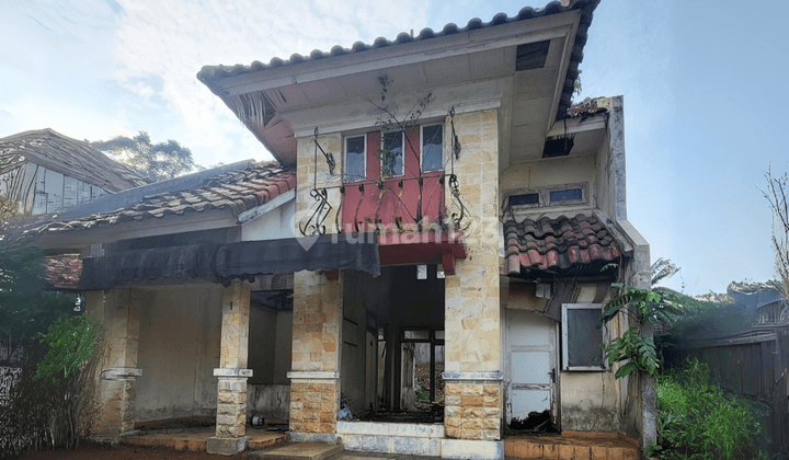 Tanah Ada Bangunan Rumah Lama di Telaga Golf Sawangan Depok 1