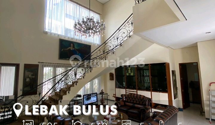 Rumah Cantik Dalam Komplek Lebak Bulus Jakarta Selatan
