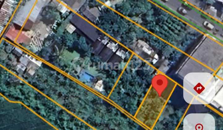 Tanah Pererenan View Sawah Zona Pink Luas 2 Are