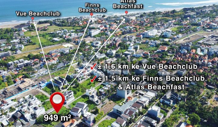 Premium Land Berawa Canggu Near Finns Club Premium Land Berawa Canggu Near Finns Club