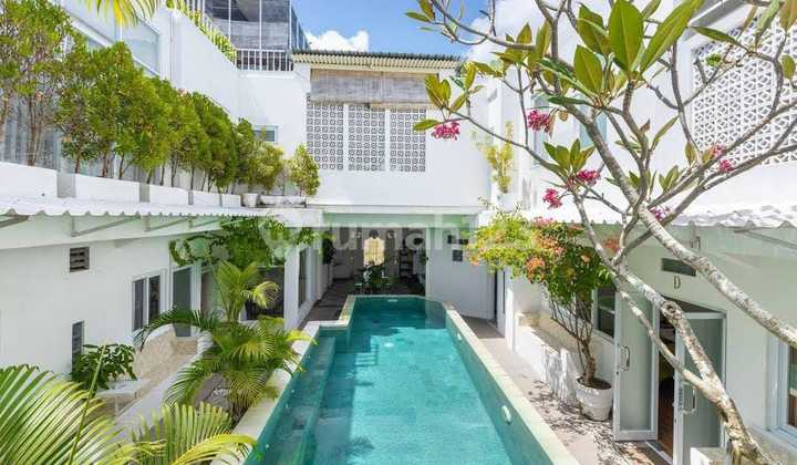 For Sale Active Guest House in Canggu with Rice Field View Fully Furnished