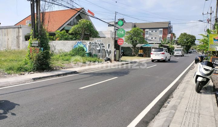 Disewakan Tanah Canggu Jalan Utama Babakan Hotel,resto Dan Villa 