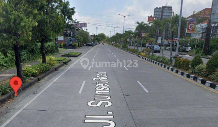 JUAL TANAH JALAN UTAMA SUNSET ROAD KUTA PLOT KECIL  1