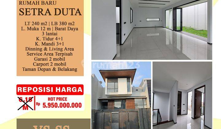 Dijual Rumah Nyaman Siap Huni di Setra Duta Bandung 1