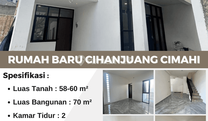 Dijual Rumah Baru Siap Huni Di Cihanjuang Cimahi 1