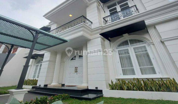 Rumah Asri Dalam Komplek Full Furnished Di Tebet, Jaksel 1