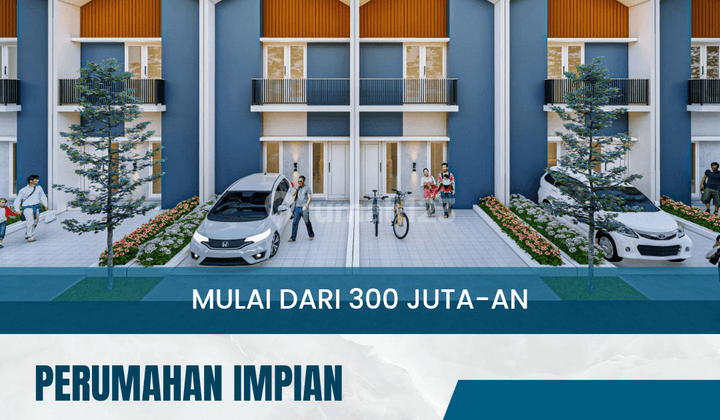 Rumah murah harga terjangkau fee booking cukup 3jt 2