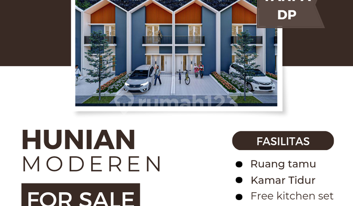 Rumah murah dan mewah KPR bank DP 0% di depok 1