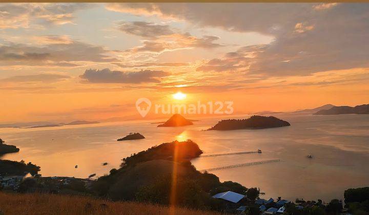 Tanah Di Labuan Bajo, View Laut Dan Gunung 2
