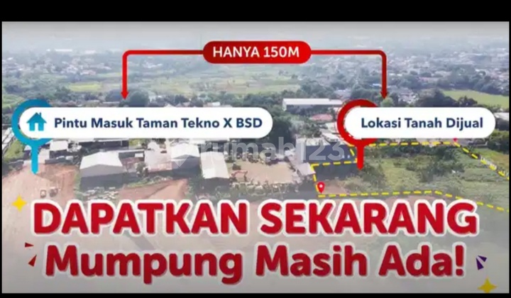 Tanah Murah Di Jalan Raya Serpong Bsd Tangerang
