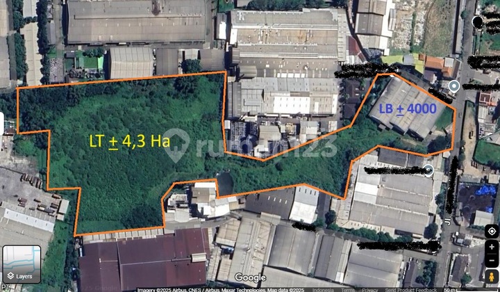 Jual Cepat Murah Tanah Batujajar Zona Industri Bandung Barat