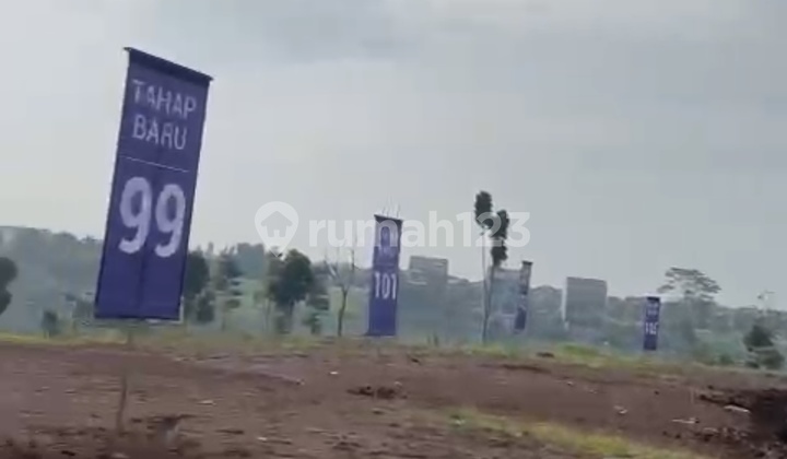 Latest KBP Land Plot Sale with Valley, Lake, and Mountain Views in Kota Baru Parahyangan Tatar Spatirasmi, Padalarang Bandung