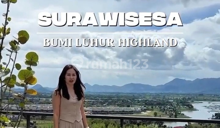 Land Plot Kbp On Hill 180-405 Sq.m, Mountain and Lake View in Tatar Baru Surawisesa Bumi Luhur, Kota Baru Parahyangan, Padalarang, Bandung Land Plot Kbp On Hill 180-405 Sq.m, Mountain and Lake View in Tatar Baru Surawisesa Bumi Luhur, Kota Baru Parahyangan, Padalarang, Bandung