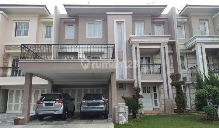 Dijual Rumah Furnish 3 Lantai di Sutera Onyx, Alam Sutera, Tangerang 1