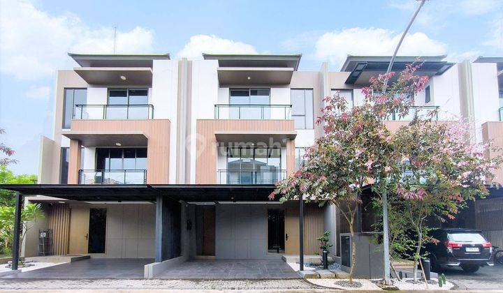 Dijual Rumah Mewah 3 Lantai The Zora, Cluster Kazumi di Bsd City, Tangerang 1