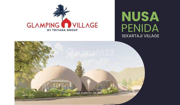 Dijual Villa Cantik Triyana Glamping Village di Nusa Penida, Bali 1