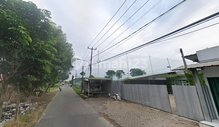 For Sale Factory plus Fishing Pond Area 5,000 Meters in Curug, Tangerang