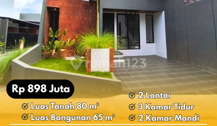 Rumah Baru 2 Lantai Siap Huni Di Desa Wisata Kasongan 1