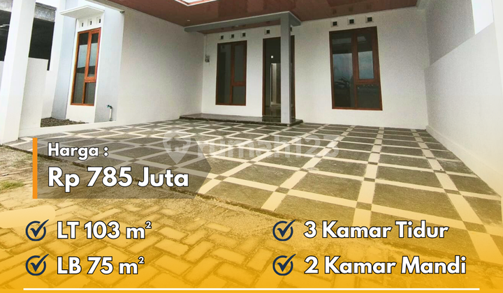 New Affordable Fully Furnished House Near Jogja City Center