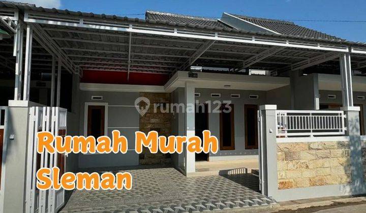 Rumah Murah Di Jogja Sisa 2 Unit Terakhir Dekat Jalan Raya Godean 1