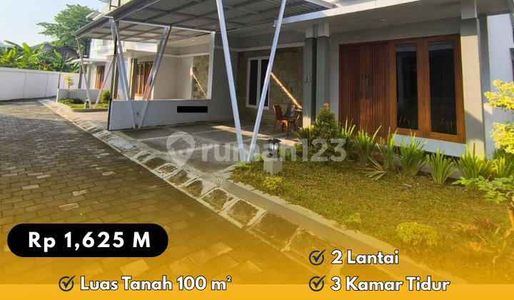 Rumah 2 Lantai 2 Unit Terakhir Cash Back 100jt Jl Ggodean Km.7
