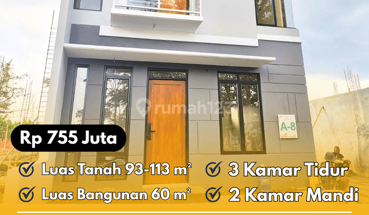 Rumah 2 Lantai Murah Dekat Al Azhar Yogyakarta World Schools