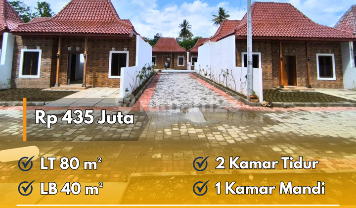 Perumahan Pertama Berkonsep Jogja Dekat Kampus Uii