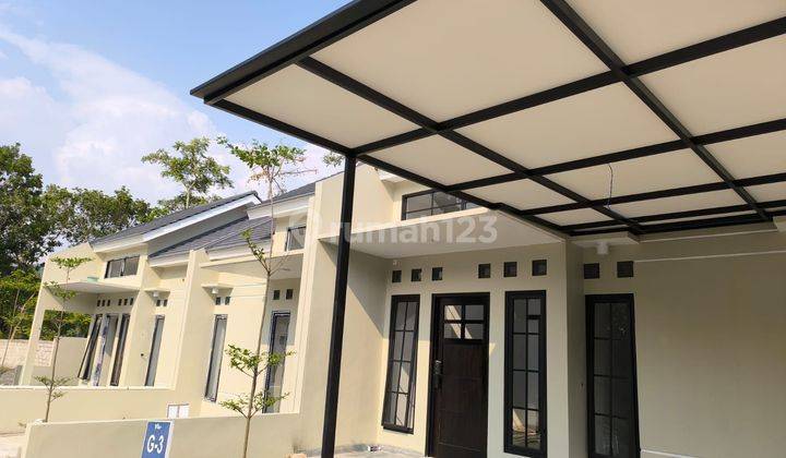 Rumah Jogja Murah Gaya Jepang Smart Home Lingkungan Asri 2