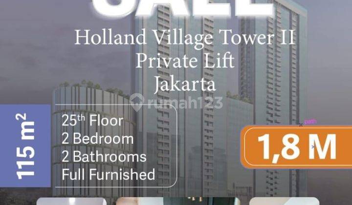 Holland Village Two Residence Apartemen Jakarta Cempaka Putih 2