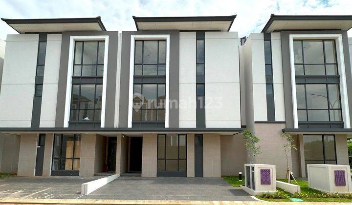 Rumah 3 Lantai 4KT Cluster Sentarum Asya Jakarta Garden City Jgc 1