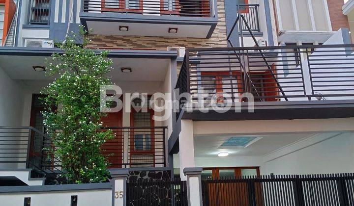 PALMERAH RESIDENCE JAKARTA BARAT RUMAH LUX 4 LANTAI FULL FURNISHED 1