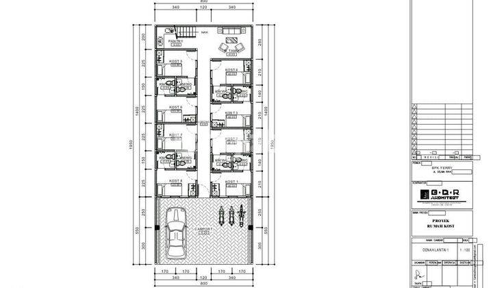 KOST TANJUNG DUREN JAKARTA BARAT 4 LANTAI 2