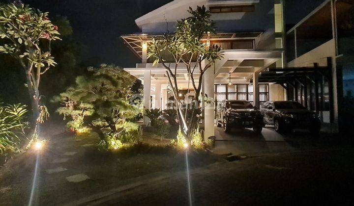 Rumah Unik Banyak Taman di Cluster Carrebean Delatinos BSD City 3 Lantai Jual Cepat - YSBsd 2