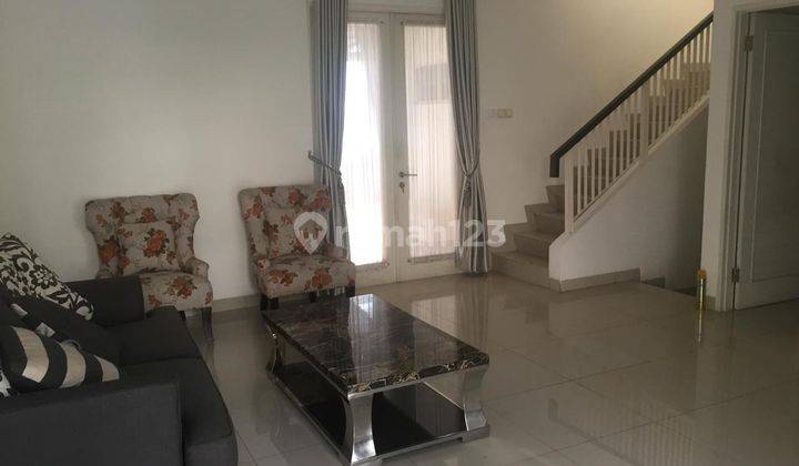 Dijual Rumah Semi Furnished Bagus Siap Huni Di Cluster Red Diamond, Residence One, BSD, Tangsel - eyEFGS 1