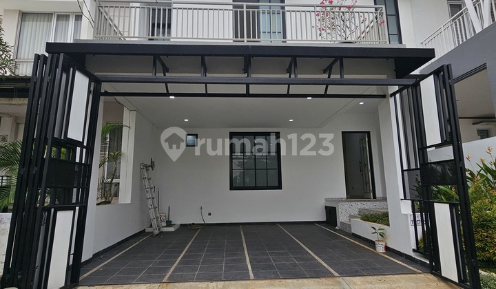 Dijual Rumah 2Lt Ada Rooftop Semi Furnish Cluster Amalfi. Ylefb 1