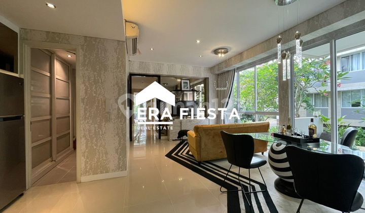 Dijual Apartement Rainbow Spring Condovillas (Ex. Show Unit) Tower Orange Lantai Ground Langsung Akses Taman. Adrefbw 1