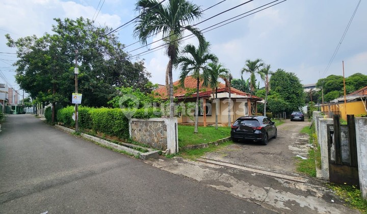 Dijual Rumah Tua Hitung Tanah - Old Money Sblh AkPar Trisakti Tanah Kusir / Bintaro - Jaksel. Byn 2