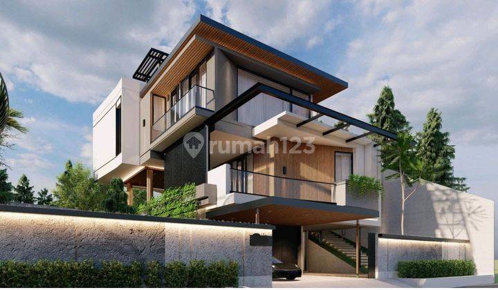 Dijual Rumah 3 Lantai On Progress Brand New Full Marmer di Alam Sutera. Viviefb 2