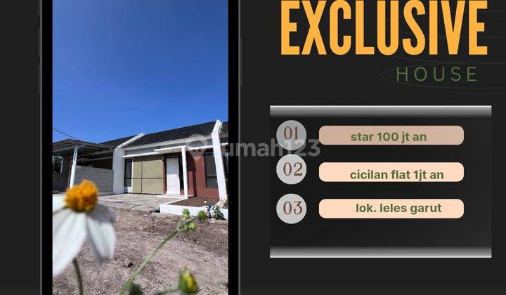 beli rumah 100juta cicilan flat di leles 2