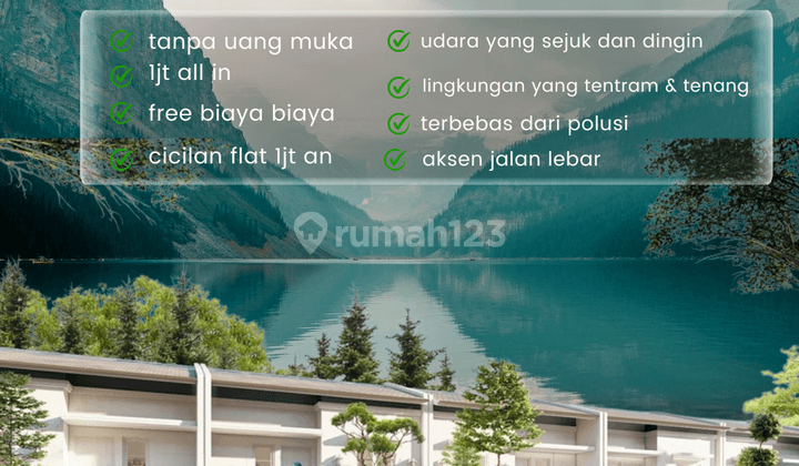 Rumah Di Jual Di Sumedang Cicilan Flat Cu,man 1JT An Sampai Lunas 1