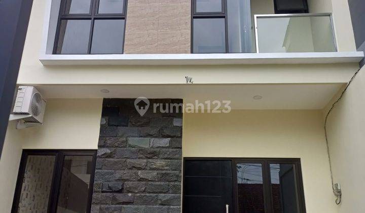  Rumah Minimalist 2 Lantai Lebar 6 M Perum One Gate Rungkut 1,3m An 1