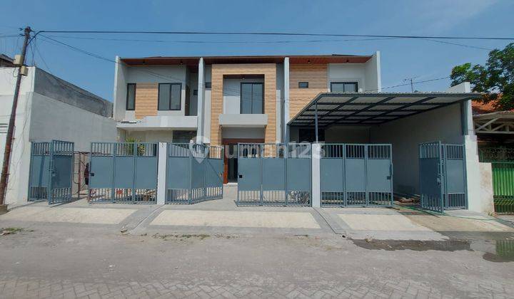 Dijual Rumah Baru Gress Minimalis 2 Lantai Siap Huni Medokan Asri, One Gate System, Security 24 Jam 1