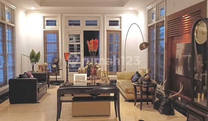 Rumah posisi hoek mewah siap huni di Bintaro River Park  2