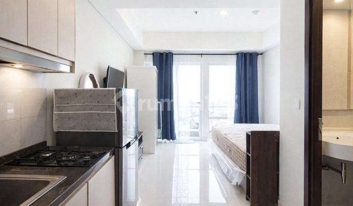 Dijual Murah! Studio Puri Mansion Tower Beryl LT 9 - Semi Furnished, Siap Huni, 600 Juta